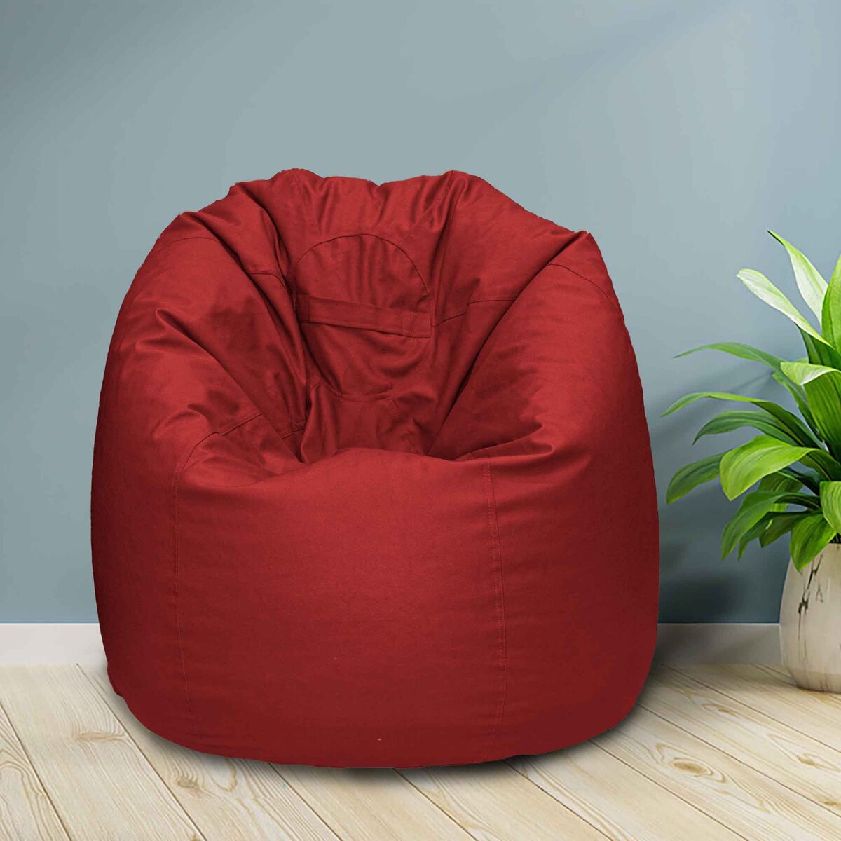 Cotton Home Adult Bean Bag Red 62x105x240cm