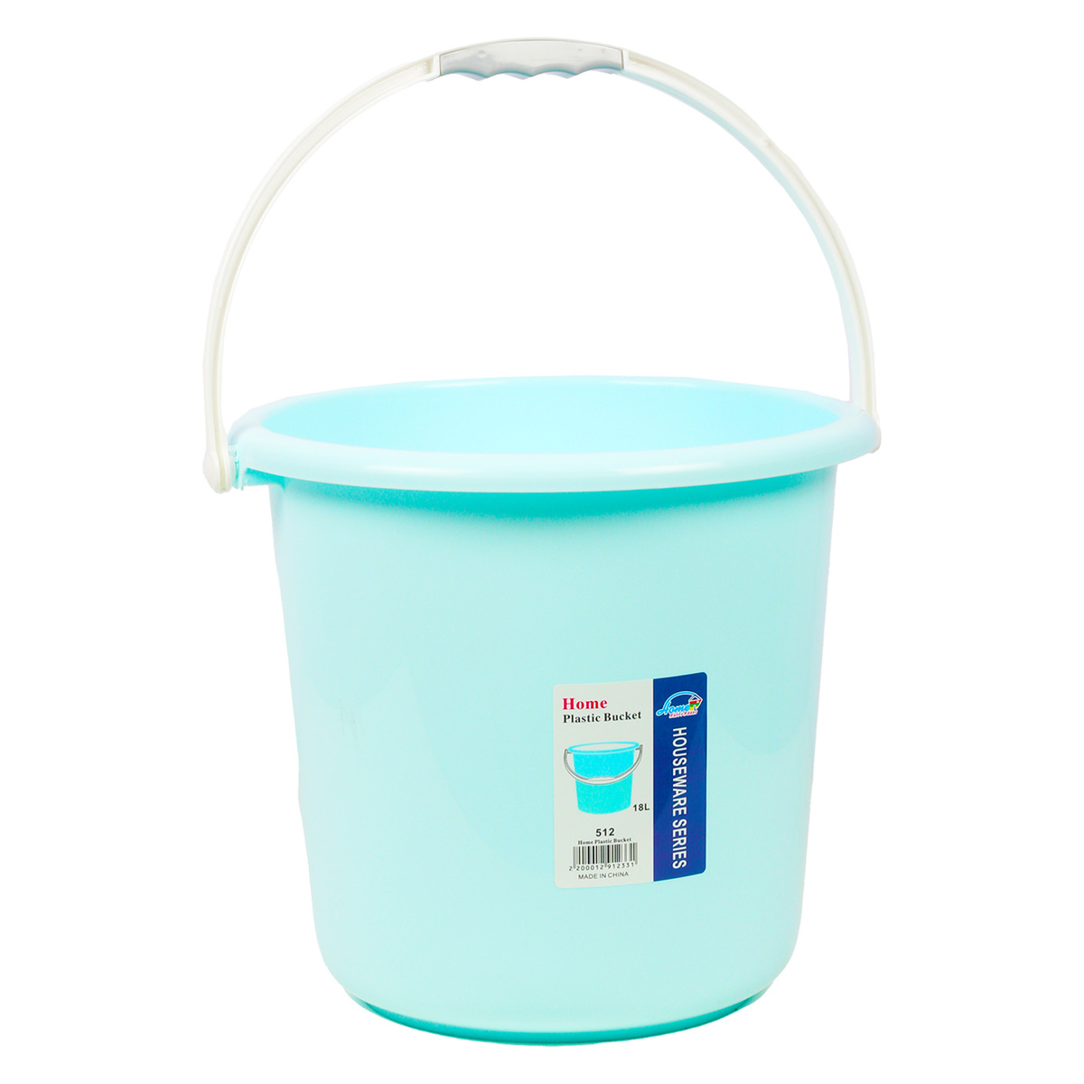 Home Plastic Bucket 512 18 Litre Assorted Colors