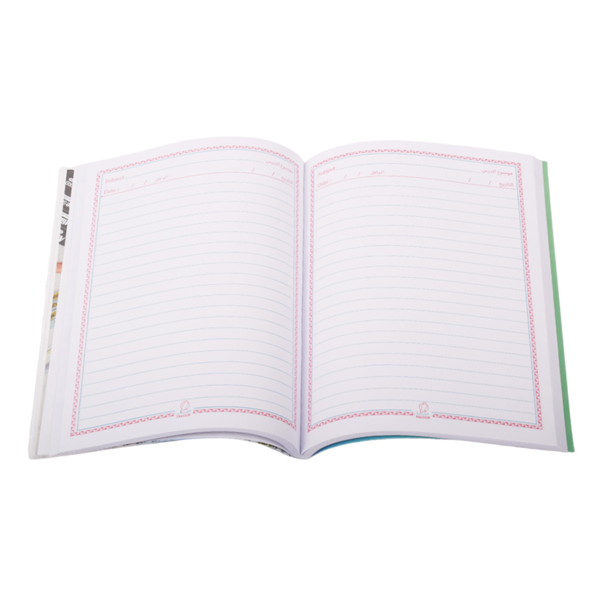 Falcon Note Book Single Line 100 Sheets