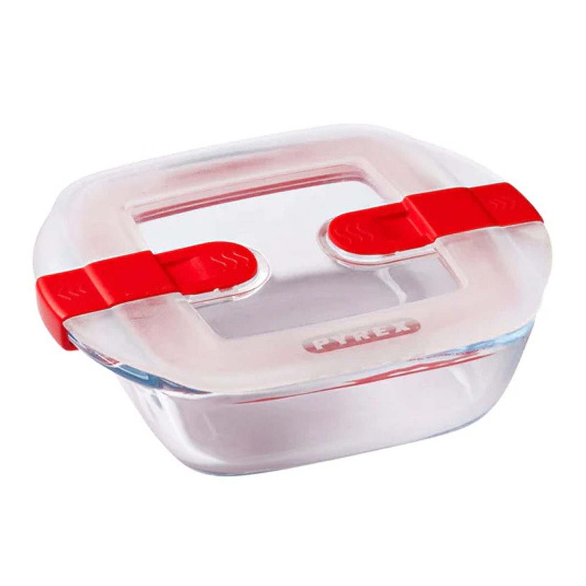 Pyrex Rectangle Dish with Plastic Lid, 2.5 L, 216P