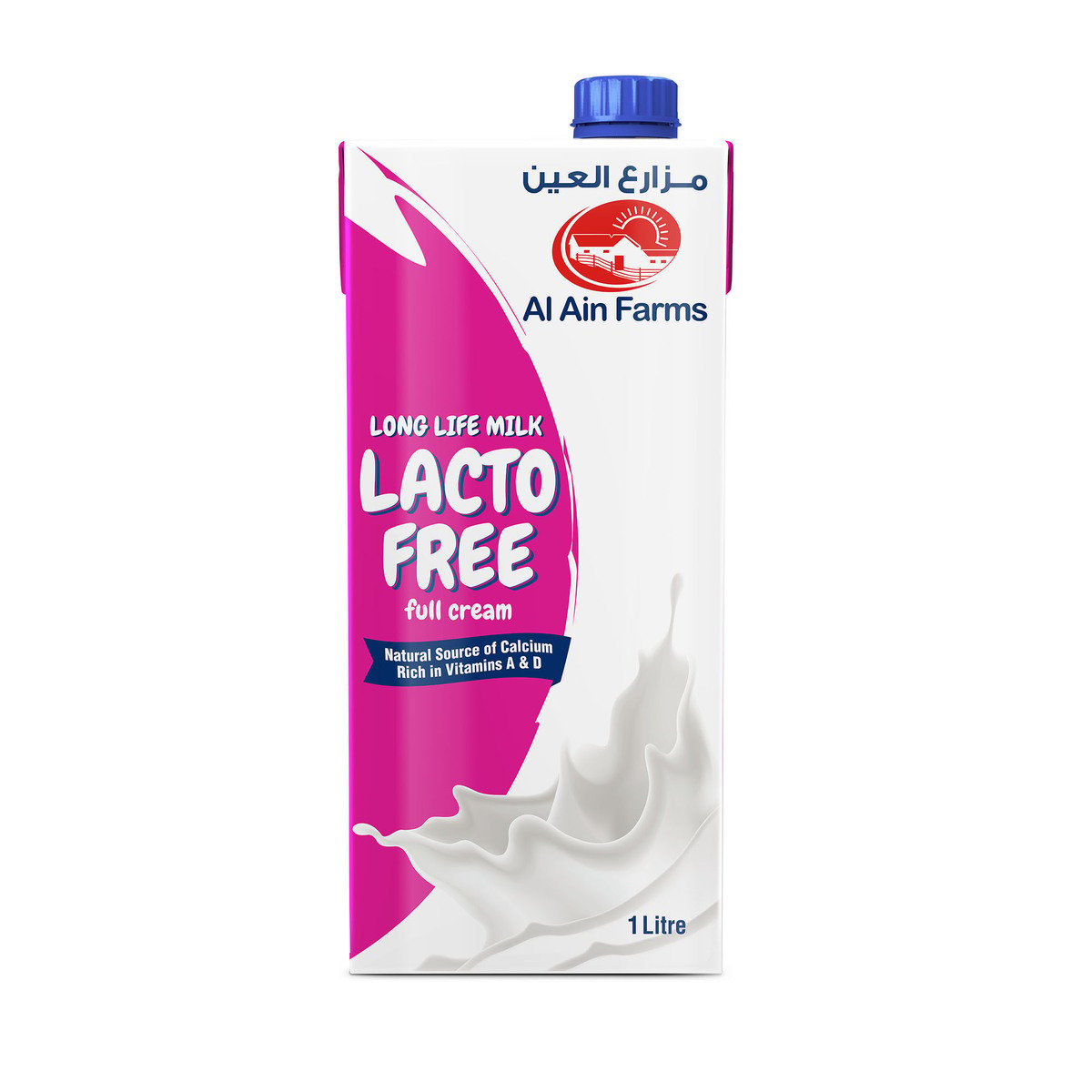 Al Ain Lactose Free UHT Full Cream Milk 1 Litre