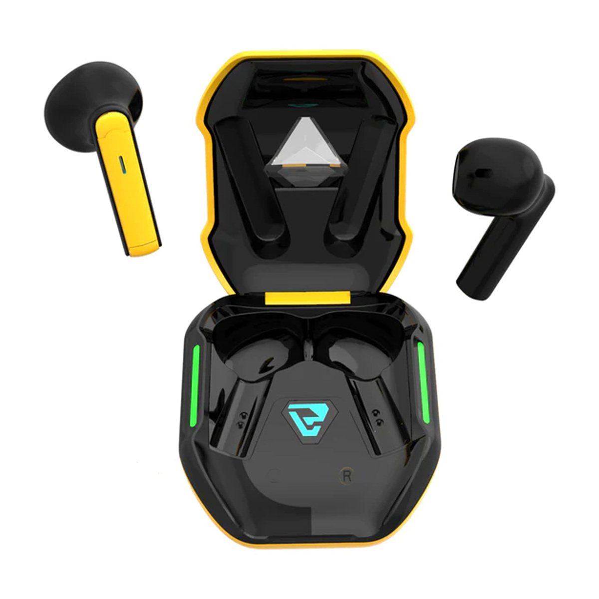 Touchmate True Wireless Earbuds for Gaming & Music,TM-BTH400Y Yellow
