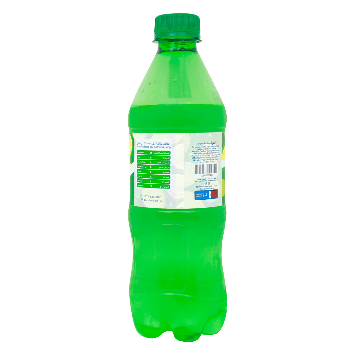 Double Up Lemon Pet Bottle Carbonated Drinks 12 x 500 ml