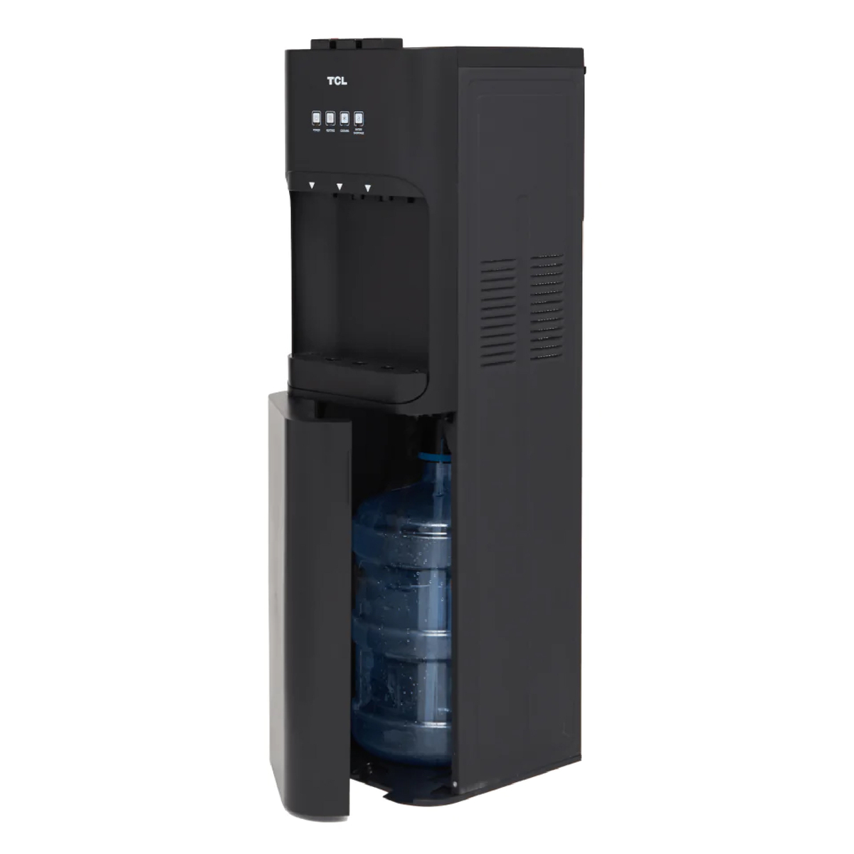 TCL Stainless Steel Bottom Loading 3 Tap Water Dispenser, Black, TY-LWYR91T