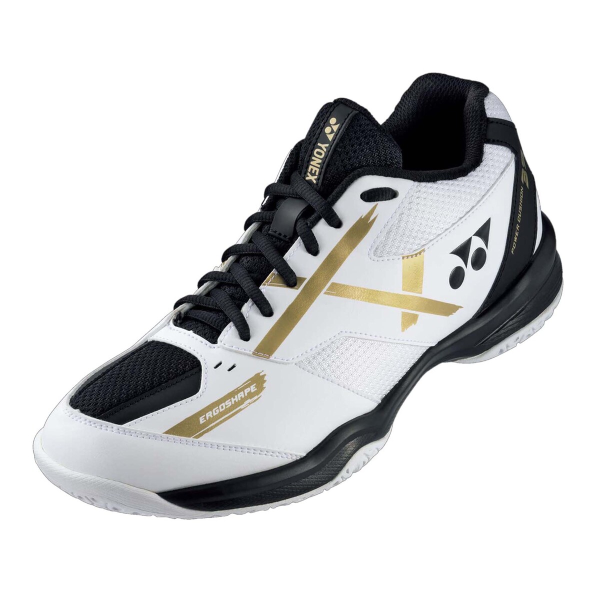 يونيكس حذاء تنس الريشة للرجال، SHB39WEX، أبيض/ذهبي، 42