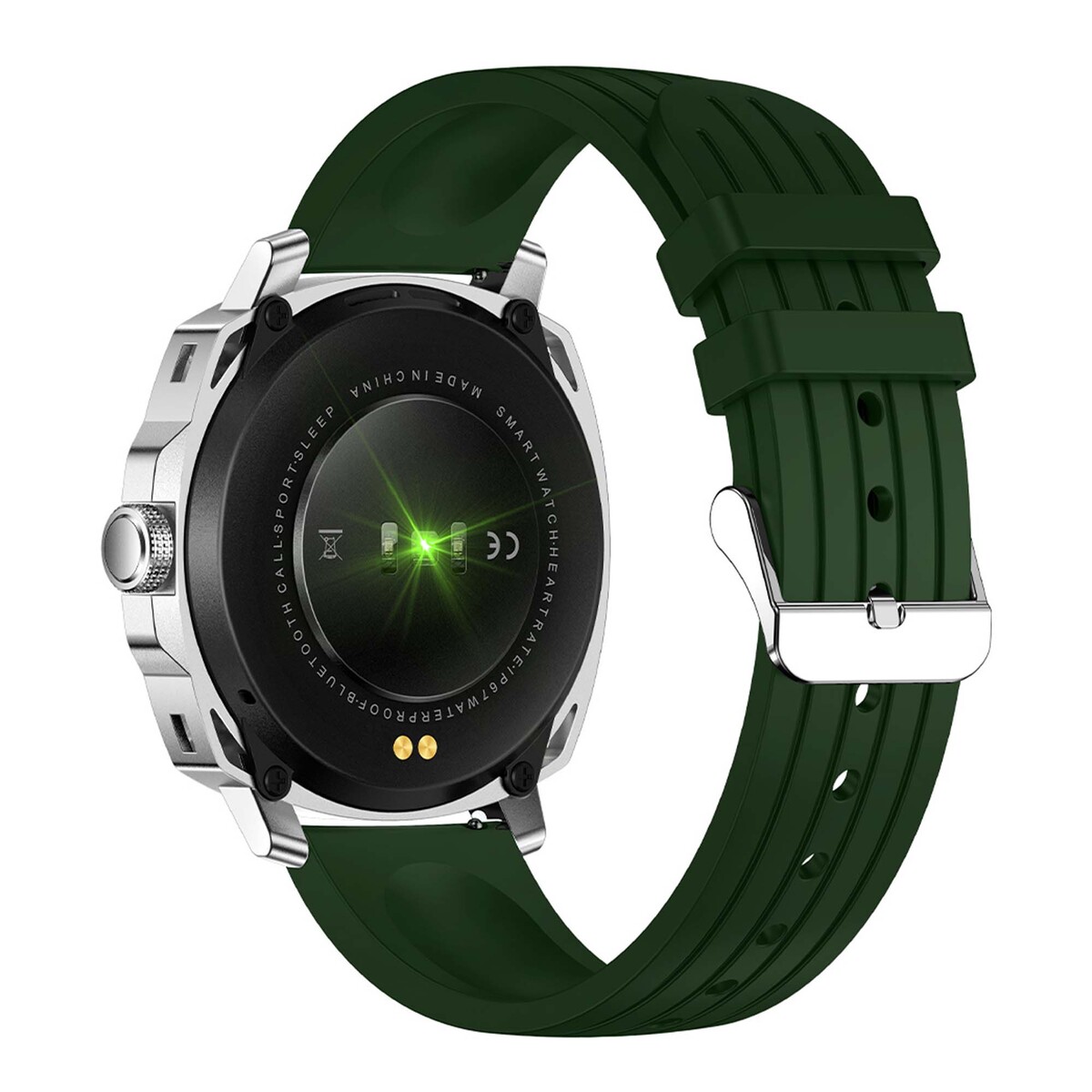Swiss Military DOM4 Smartwatch Green Silicon