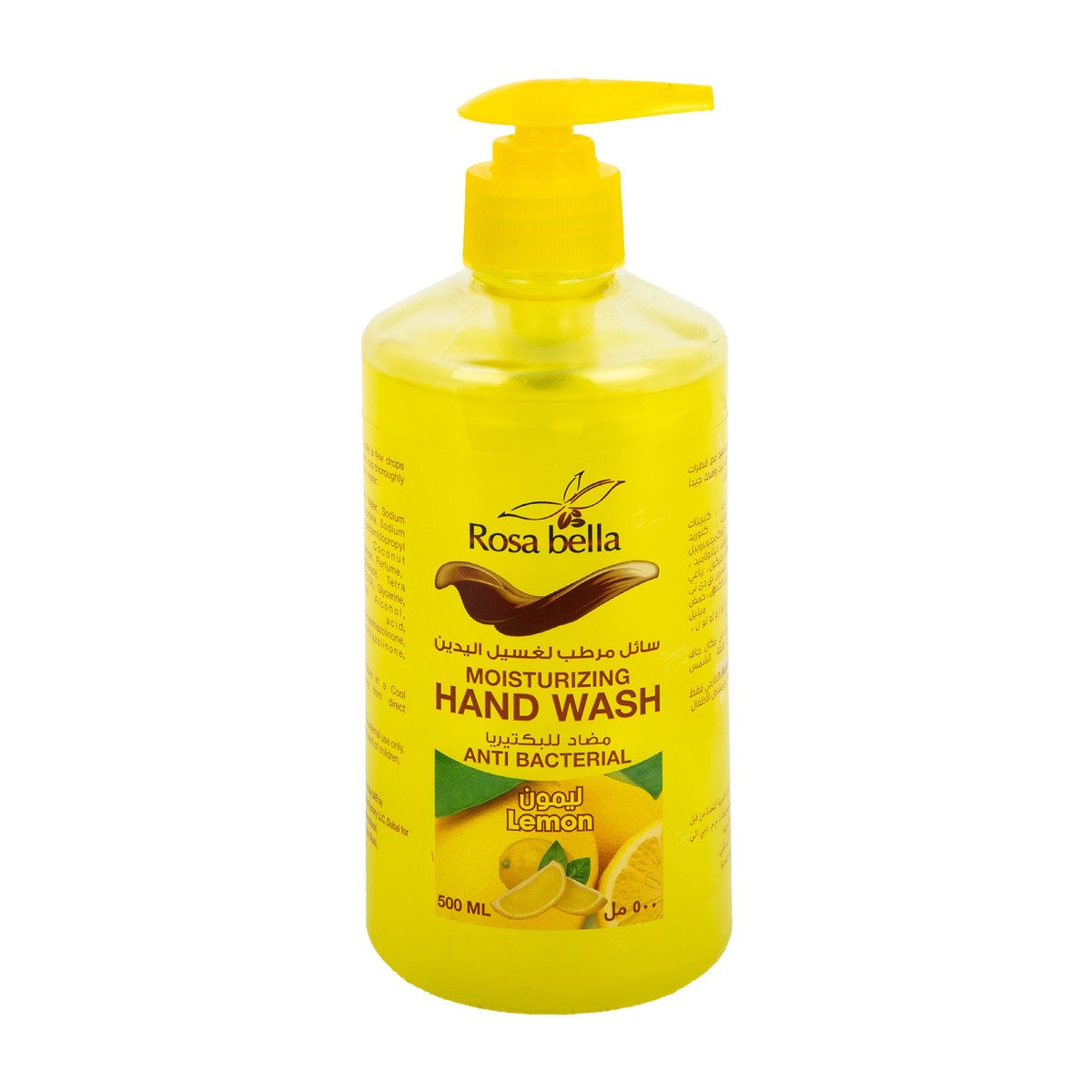 Rosa Bella Lemon Anti-Bacterial Moisturizing Hand Wash 500 ml