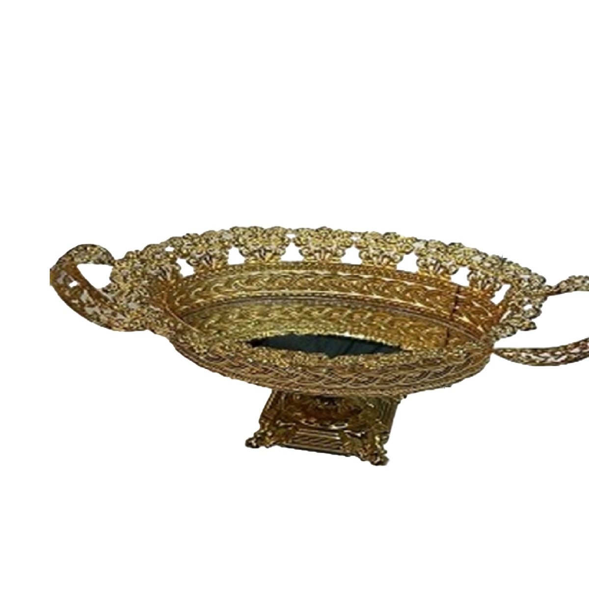 Arline Oval Decorative, Gold, SAG2027