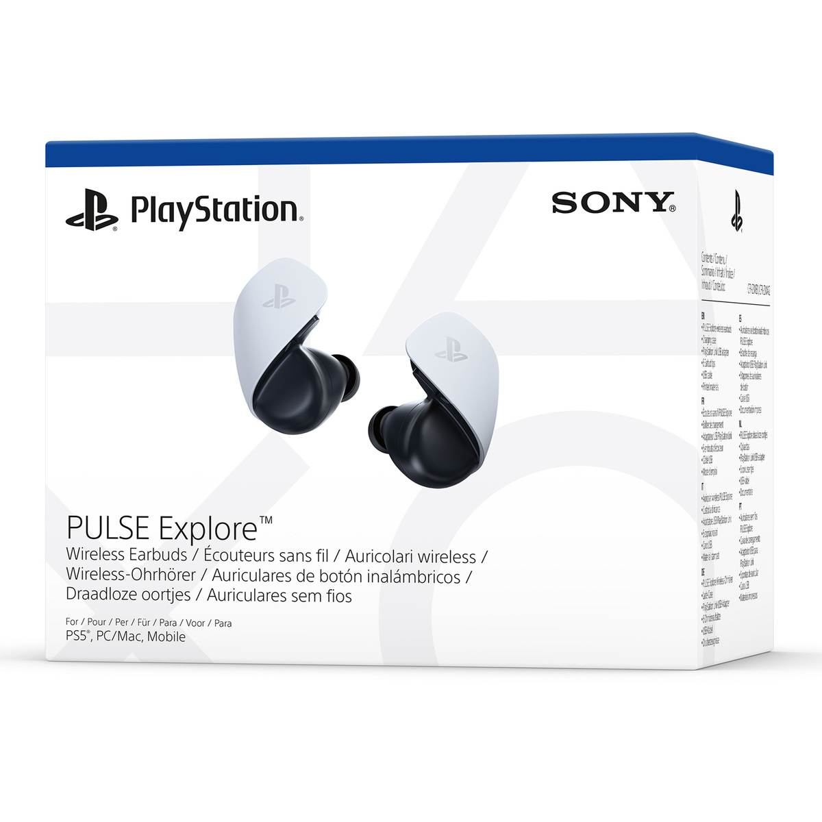 Sony PlayStation Pulse Explore Wireless Earbuds, CFI-PS-EE