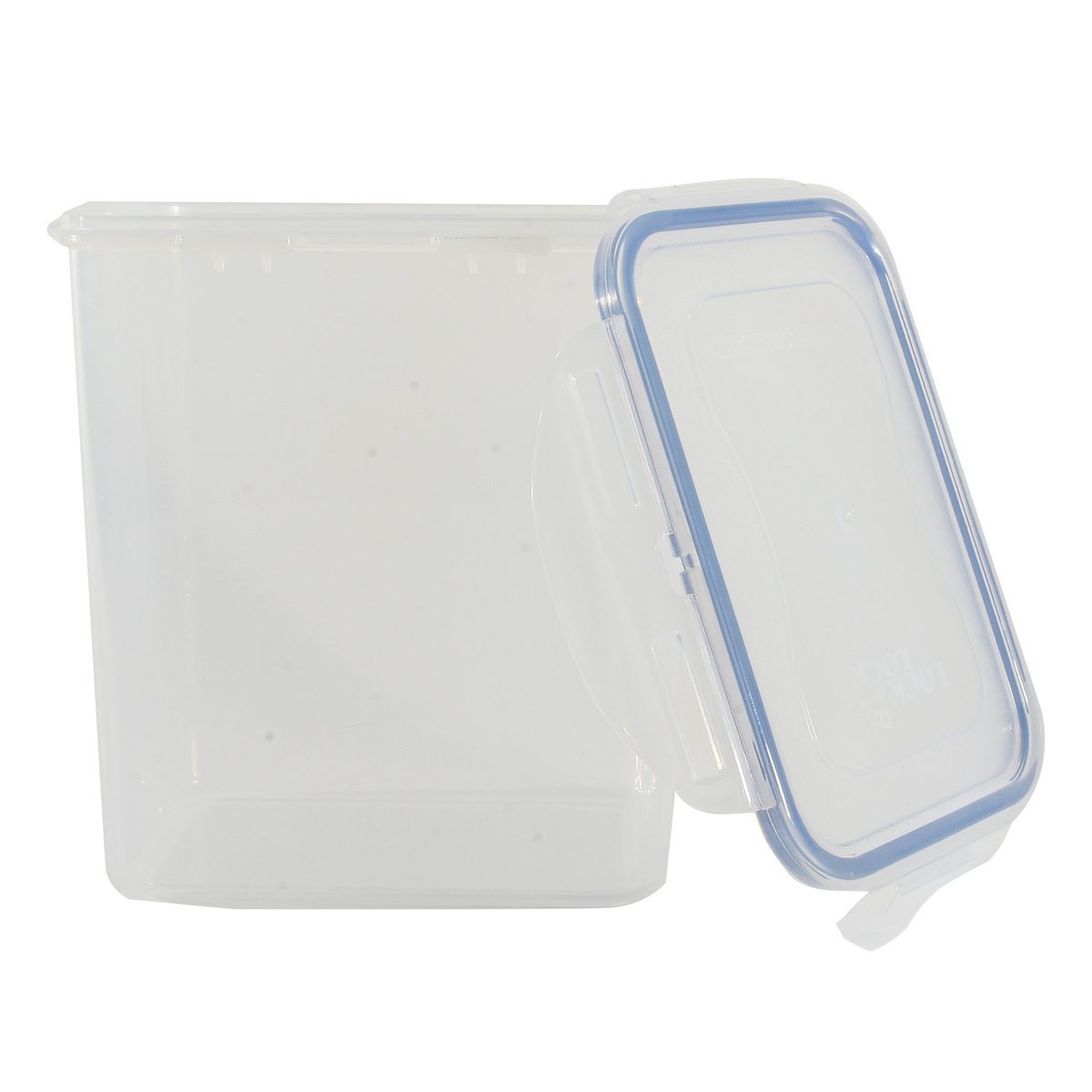 Lock & Lock Rectangular Tall Food Container, 1.5 L, Clear, HPL812H