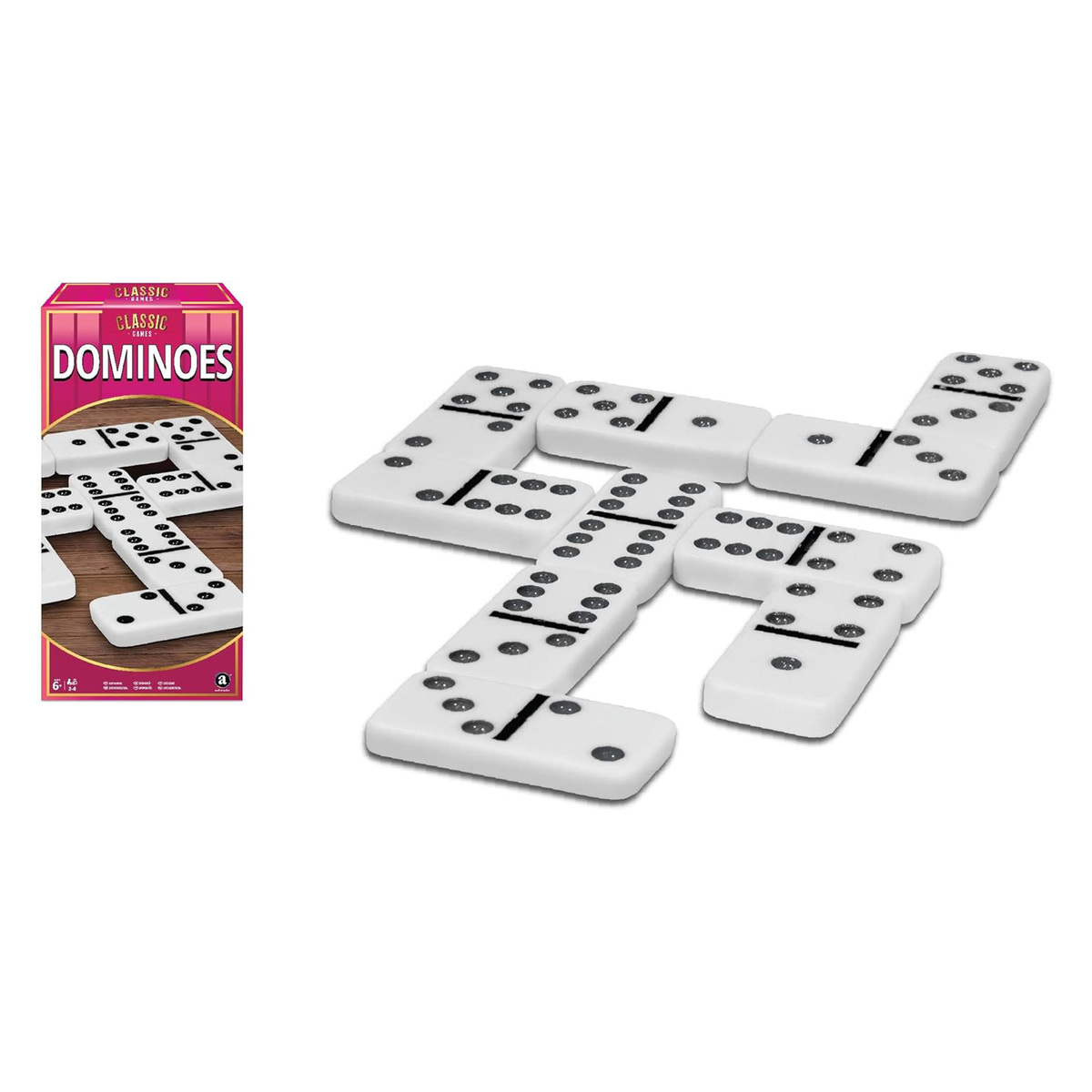 Ambassador Classic Game Dominoes, ST2205