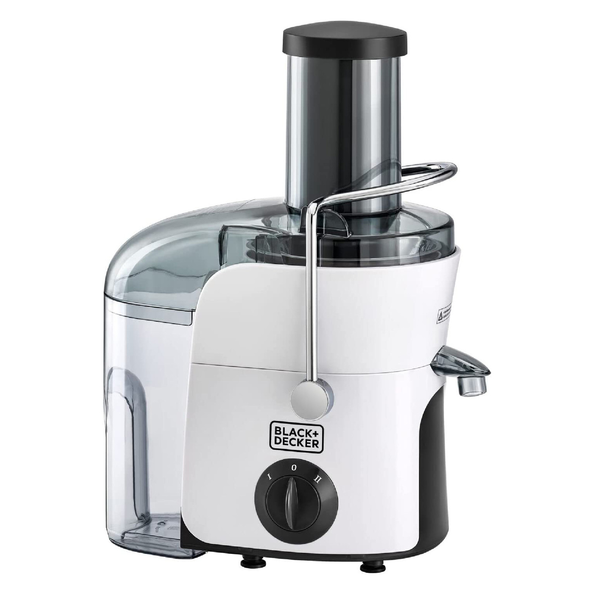 Black+Decker 800 W Juicer With 1.5L Large Pulp Container, White, JE780-B5  Online at Best Price, Juicers