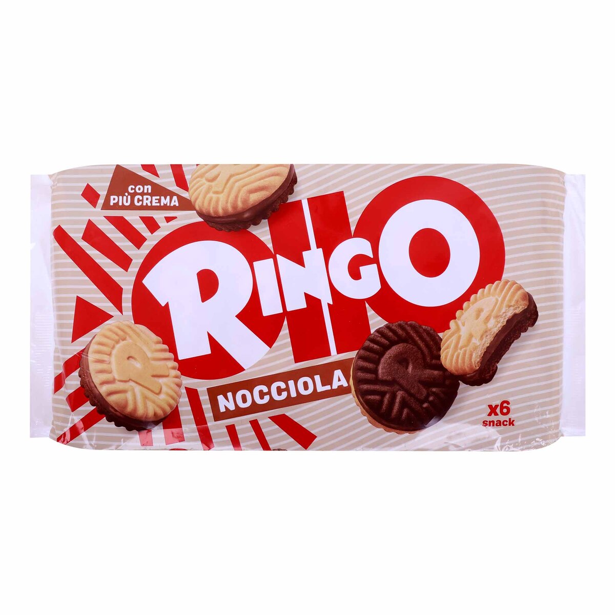 Ringo Biscuits Filled with Soft Hazelnut Cream 330 g