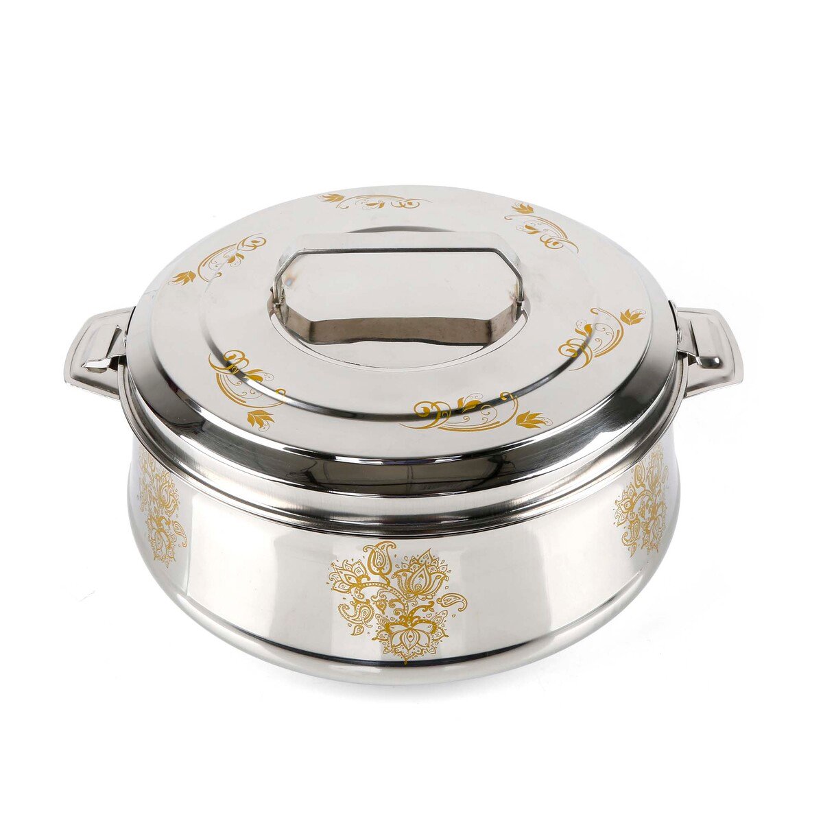 Chefline Stainless Steel Hot Pot Amal Gold, 3500 ml