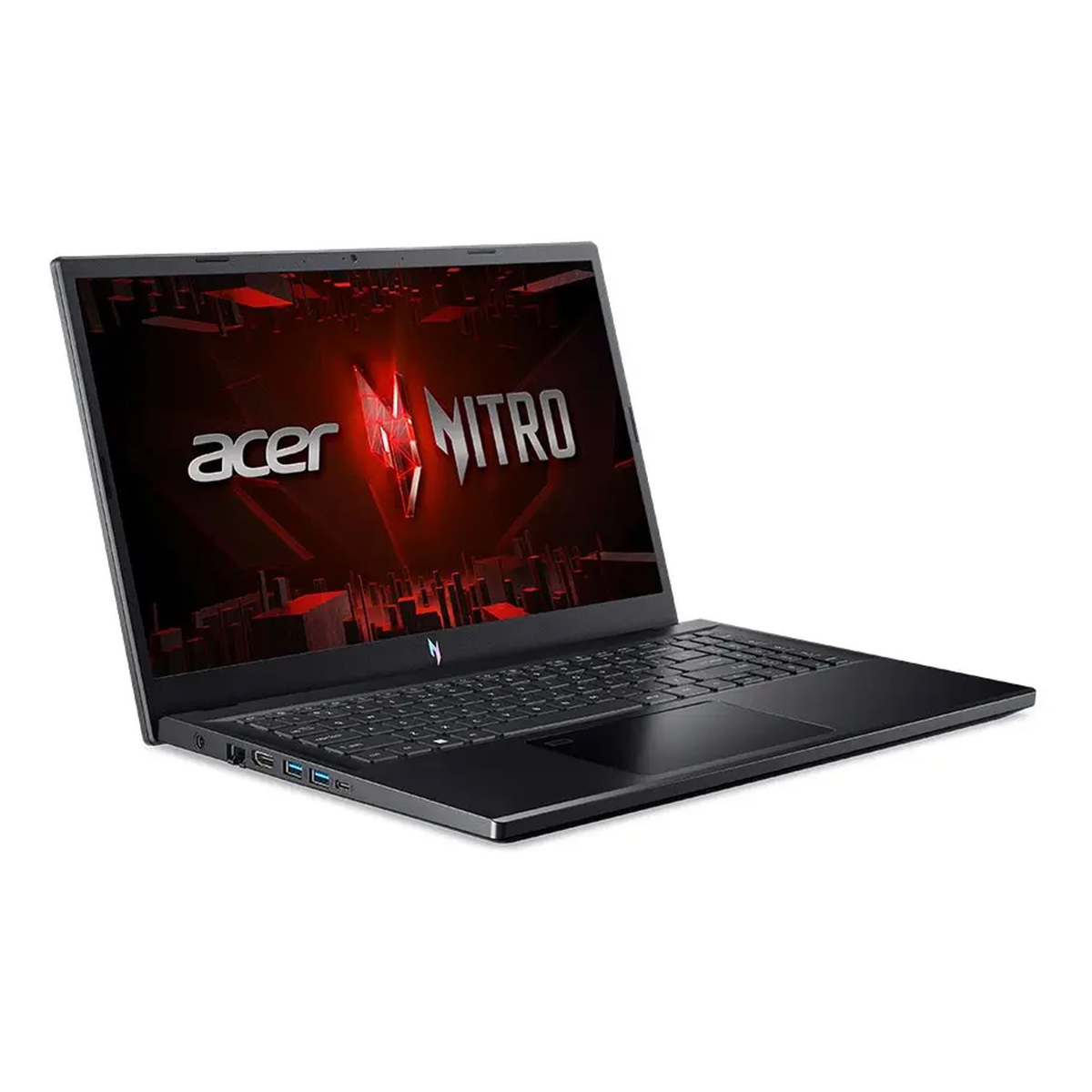 Acer Nitro V Gaming (2023) Laptop – 13th Gen ,Intel Core i5-13420H,15.6inch FHD,512GB SSD,8GB RAM ,6GB NVIDIA GeForce RTX 3050 Graphics,Windows 11 Home,English & Arabic Keyboard,Obsidian Black ,Middle East Version – [ANV15-51-51TF]