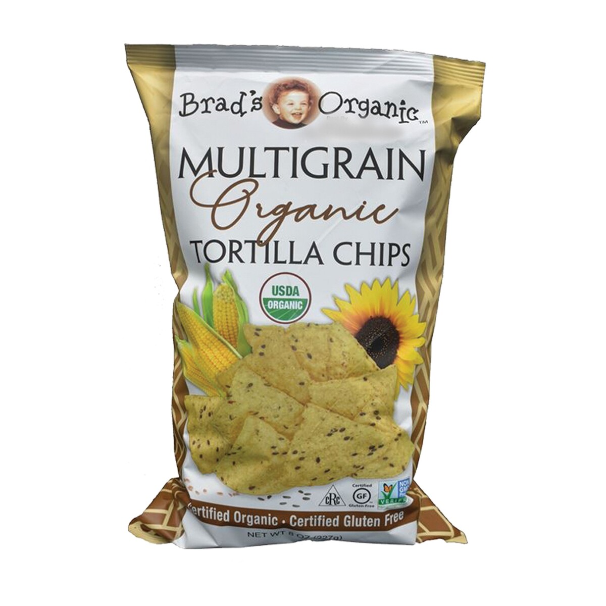 Brad's Organic Multigrain Tortilla Chips 227 g