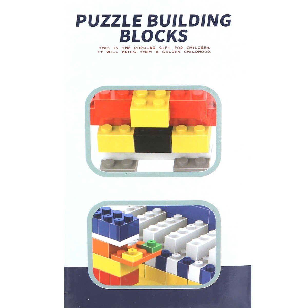 Skid Fusion Puzzle Building Block, Set Of 400 pc, 3 Years +, 669-94