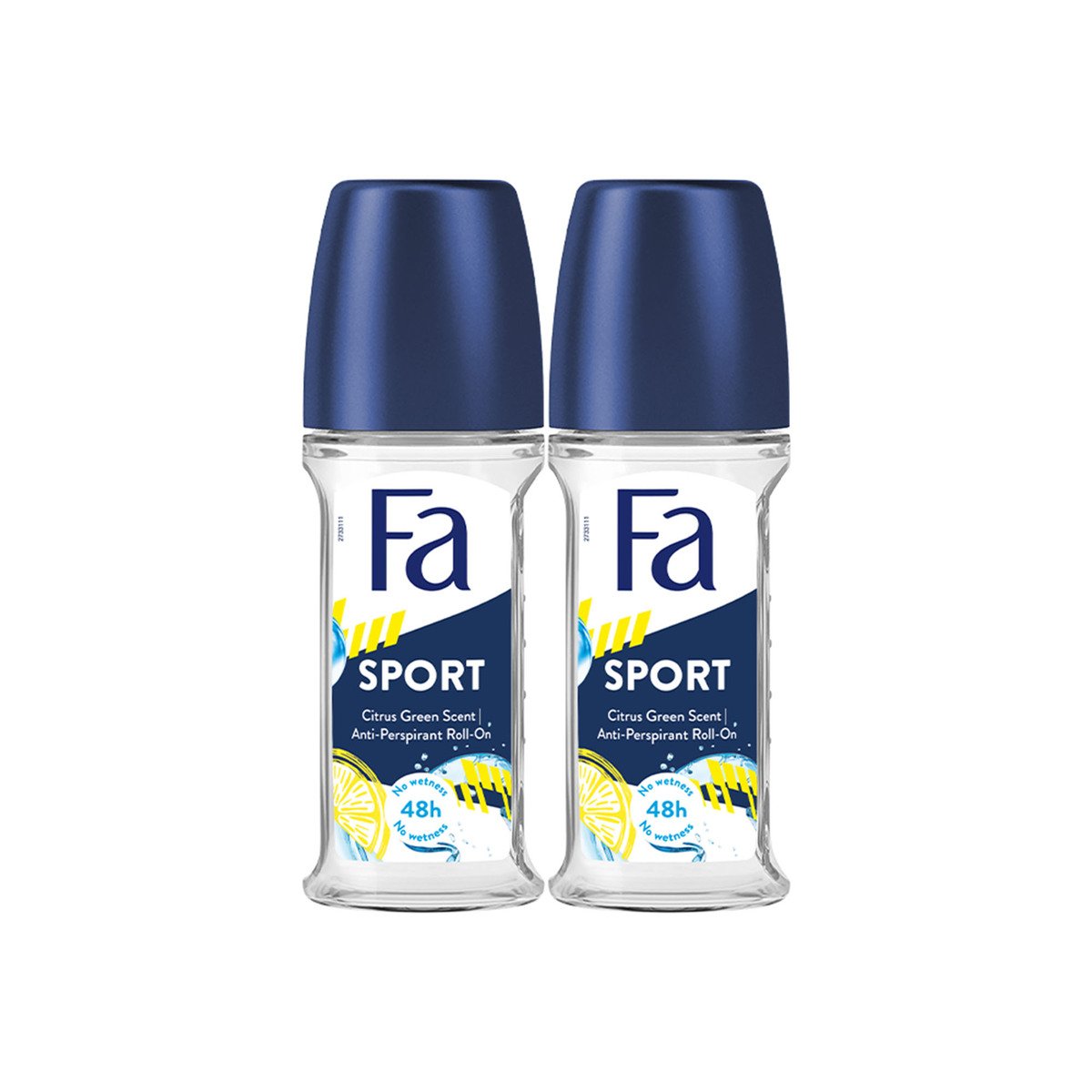 Fa Sport Roll On Deodorant For Men Value Pack 2 x 50 ml