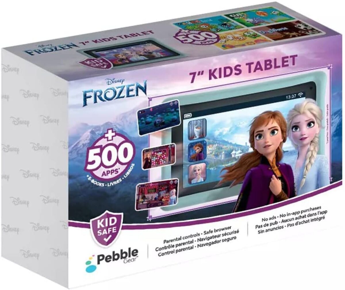 Pebble Gear 7 inches 1GB 16GB Kids Tablet, Frozen, International Version