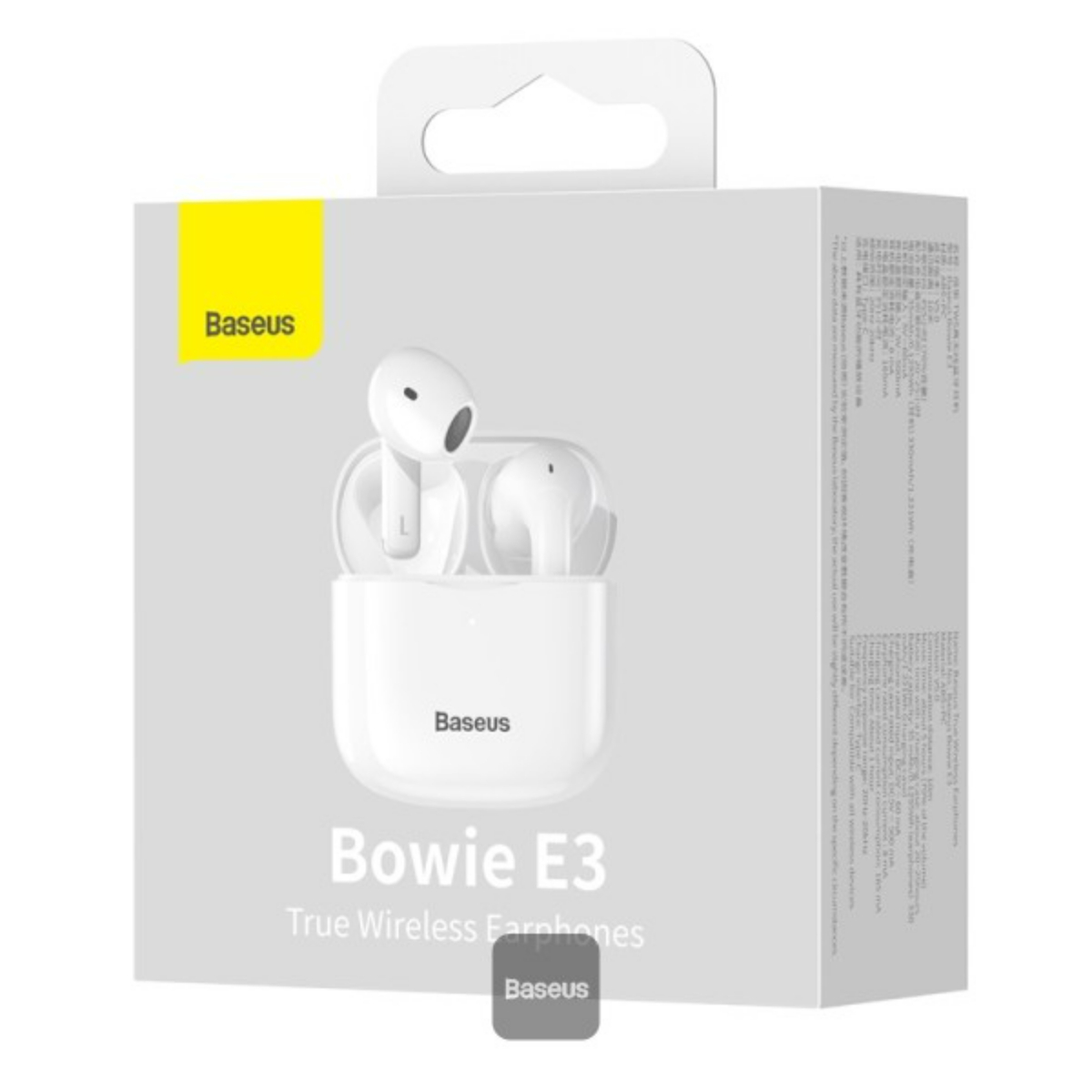 Baseus Bowie E3 Bluetooth TWS Wireless Earbuds, White