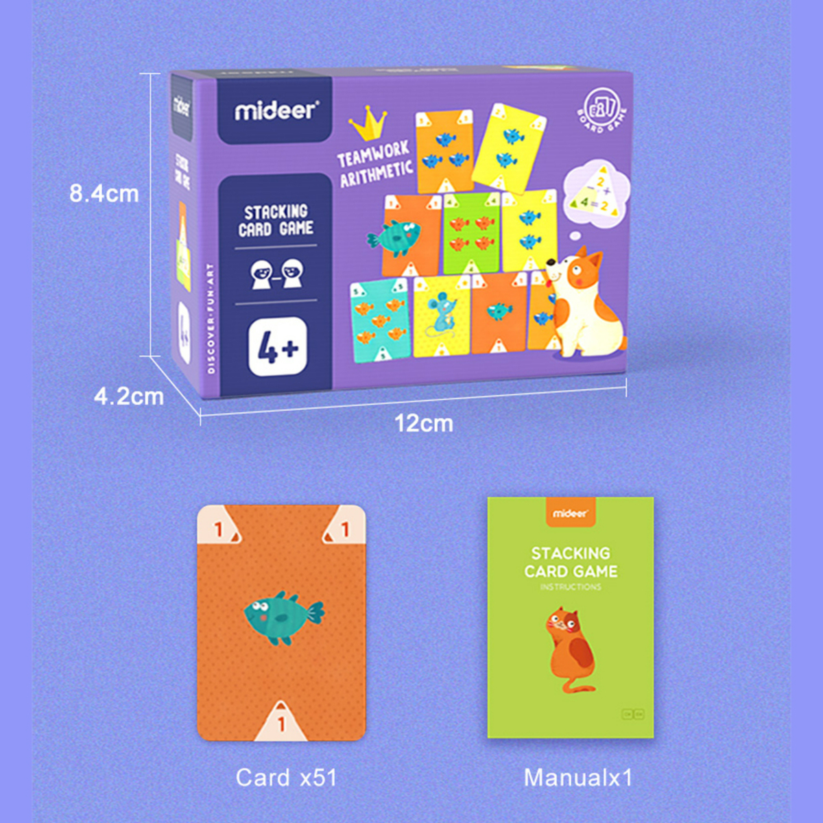 Mideer Stacking Card Game, MD2085