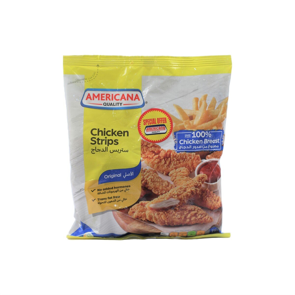 Americana Chicken Strips Original Value Pack 750 g