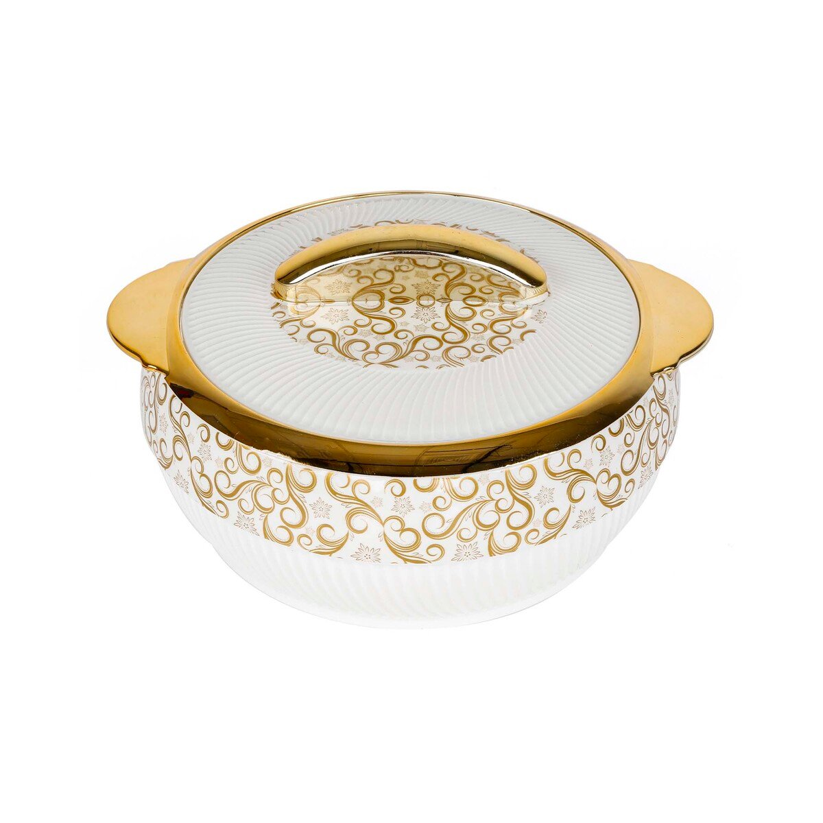 Chefline Plastic Insulated Hot Pot Carnival Gold, 2500 ml
