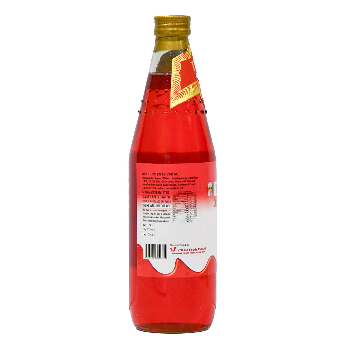 Thadi Strawberry Syrup 750 ml