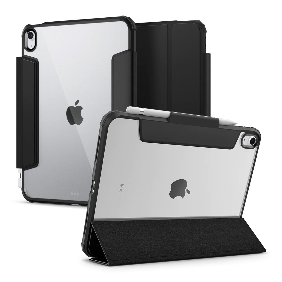 Spigen iPad Ultra Hybrid Pro Case Cover(2022), 10.9 inches, Black