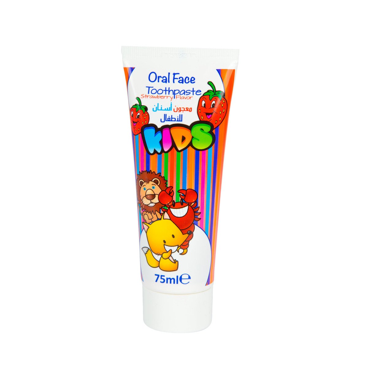 Oral Face Strawberry Flavour Kids Toothpaste 75 ml