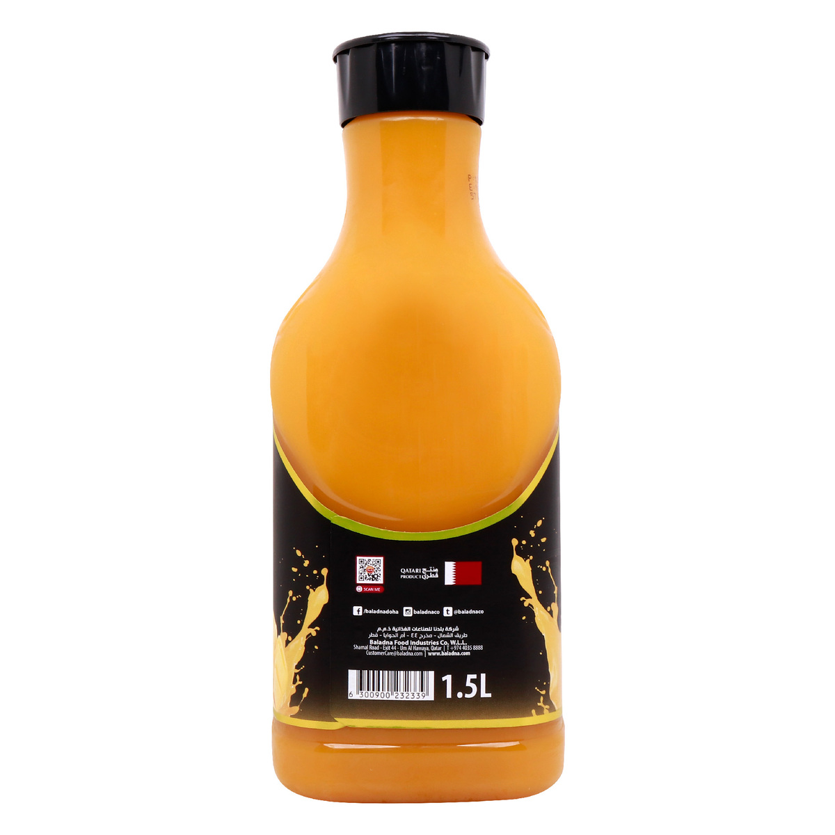 Baladna Premium Alphonso Mango Juice 1.5 Litres