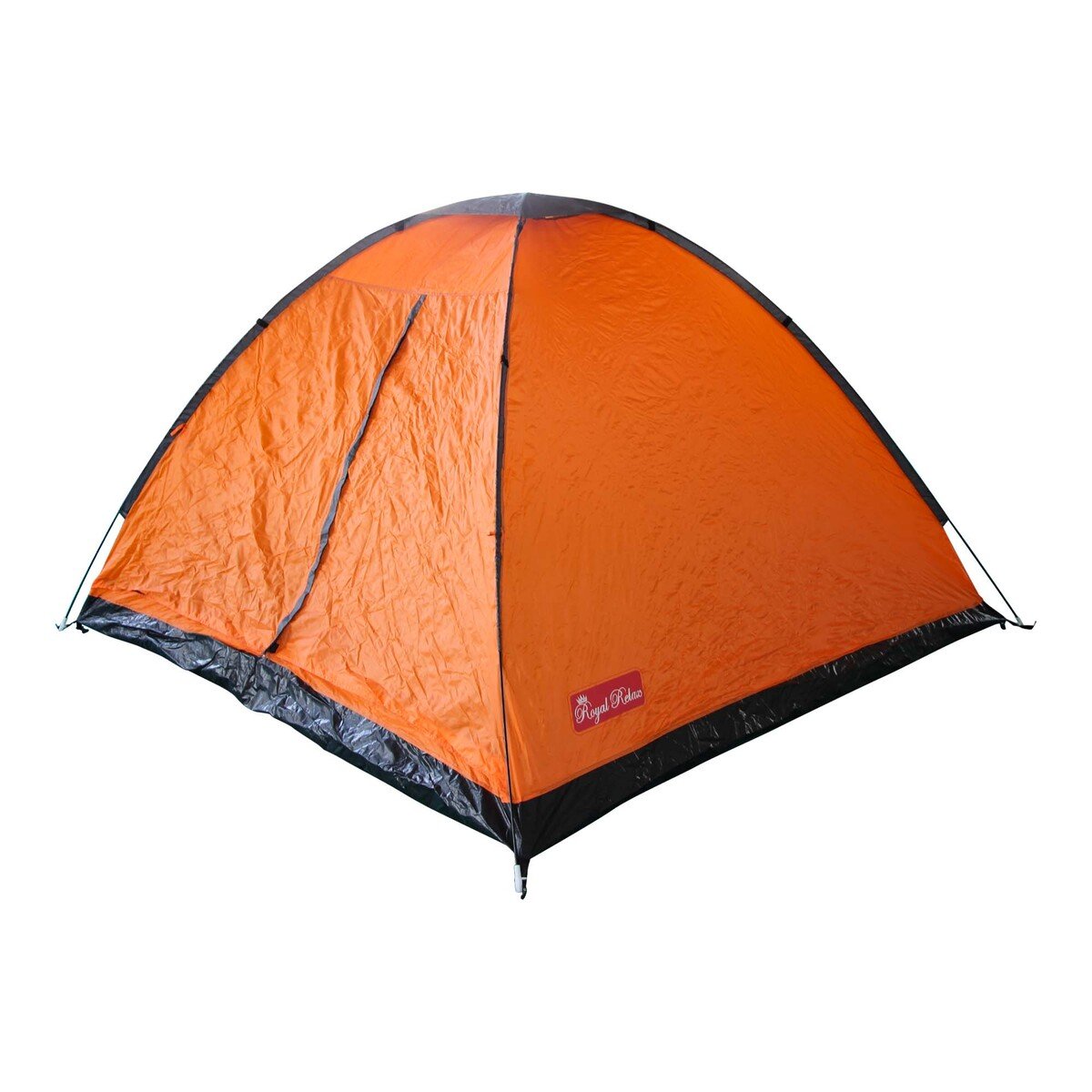 Relax Camping Tent, Orange, 240x240x150 cm