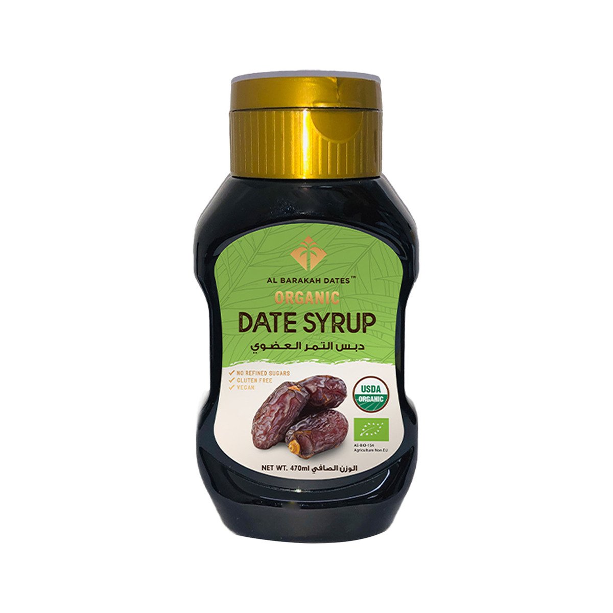 اشتري قم بشراء Al Barakah Organic Date Syrup 470 ml Online at Best Price من الموقع - من لولو هايبر ماركت Syrups & Frosting في الامارات