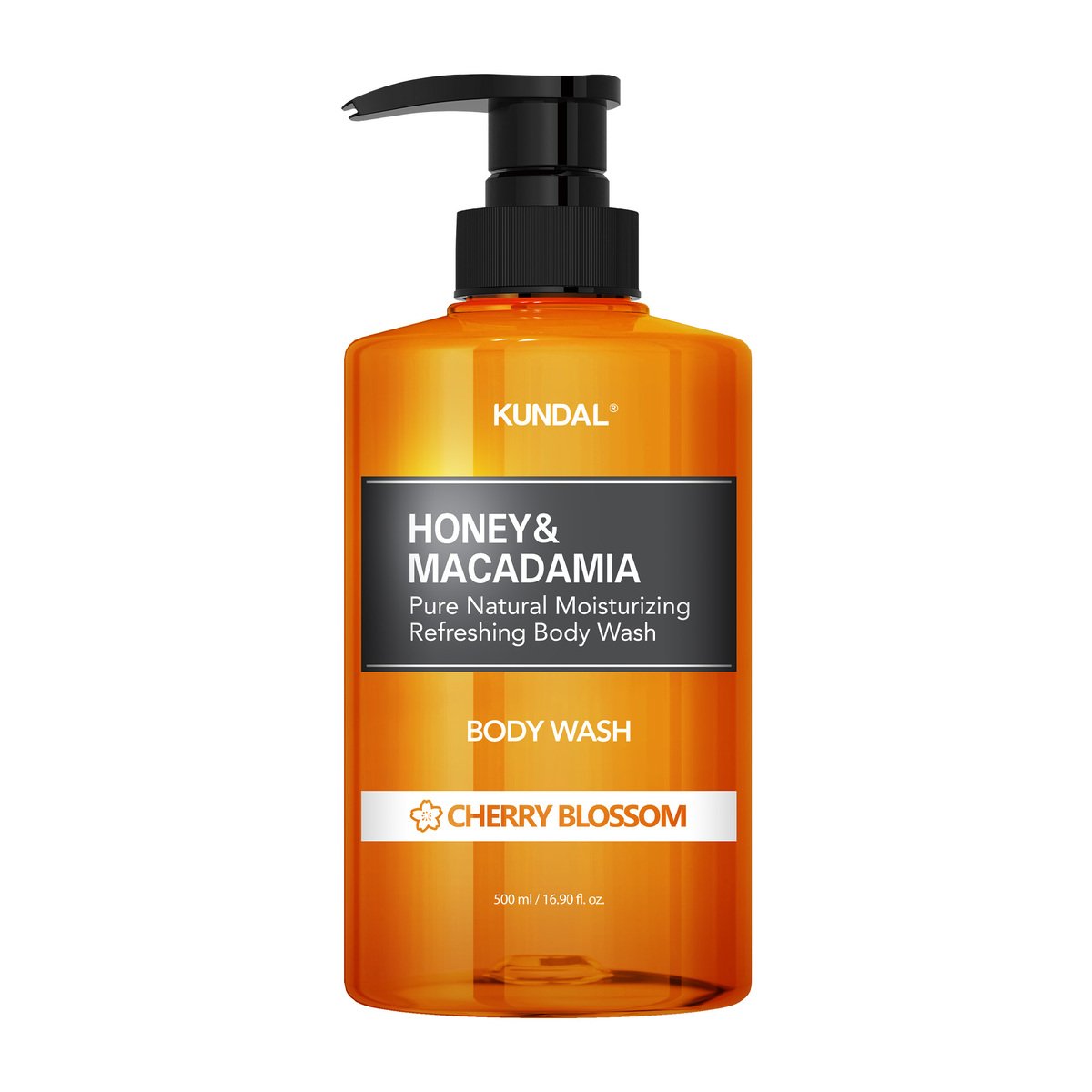 اشتري قم بشراء Kundal Honey & Macadamia Cherry Blossom Body Wash 500 ml Online at Best Price من الموقع - من لولو هايبر ماركت Shower Gel&Body Wash في الامارات