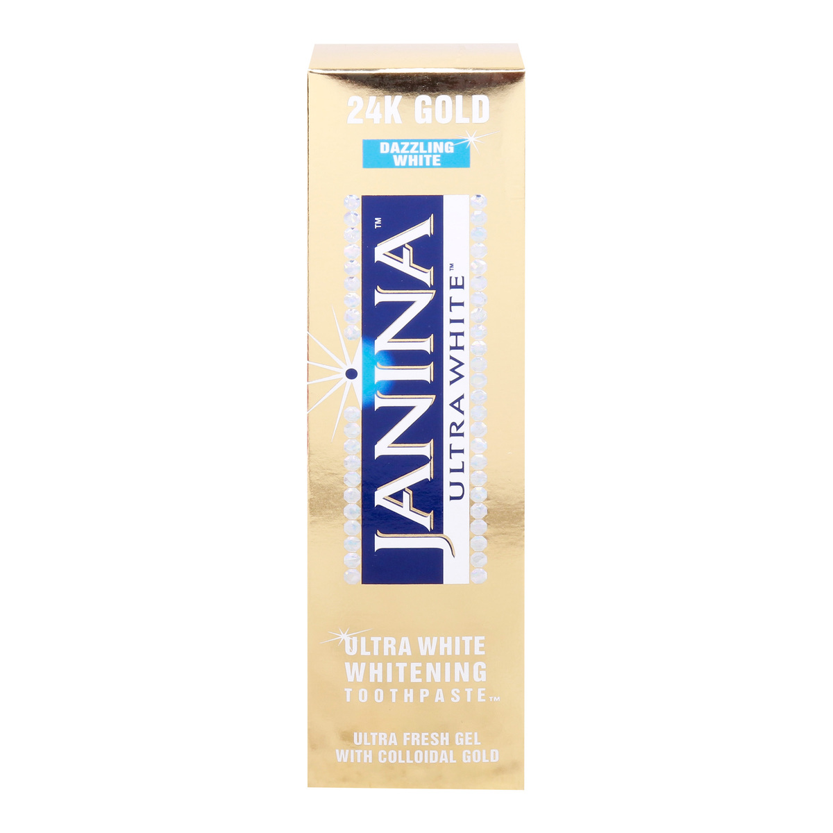 Janina Ultra White 24K Gold Dazzling White Toothpaste 75 ml