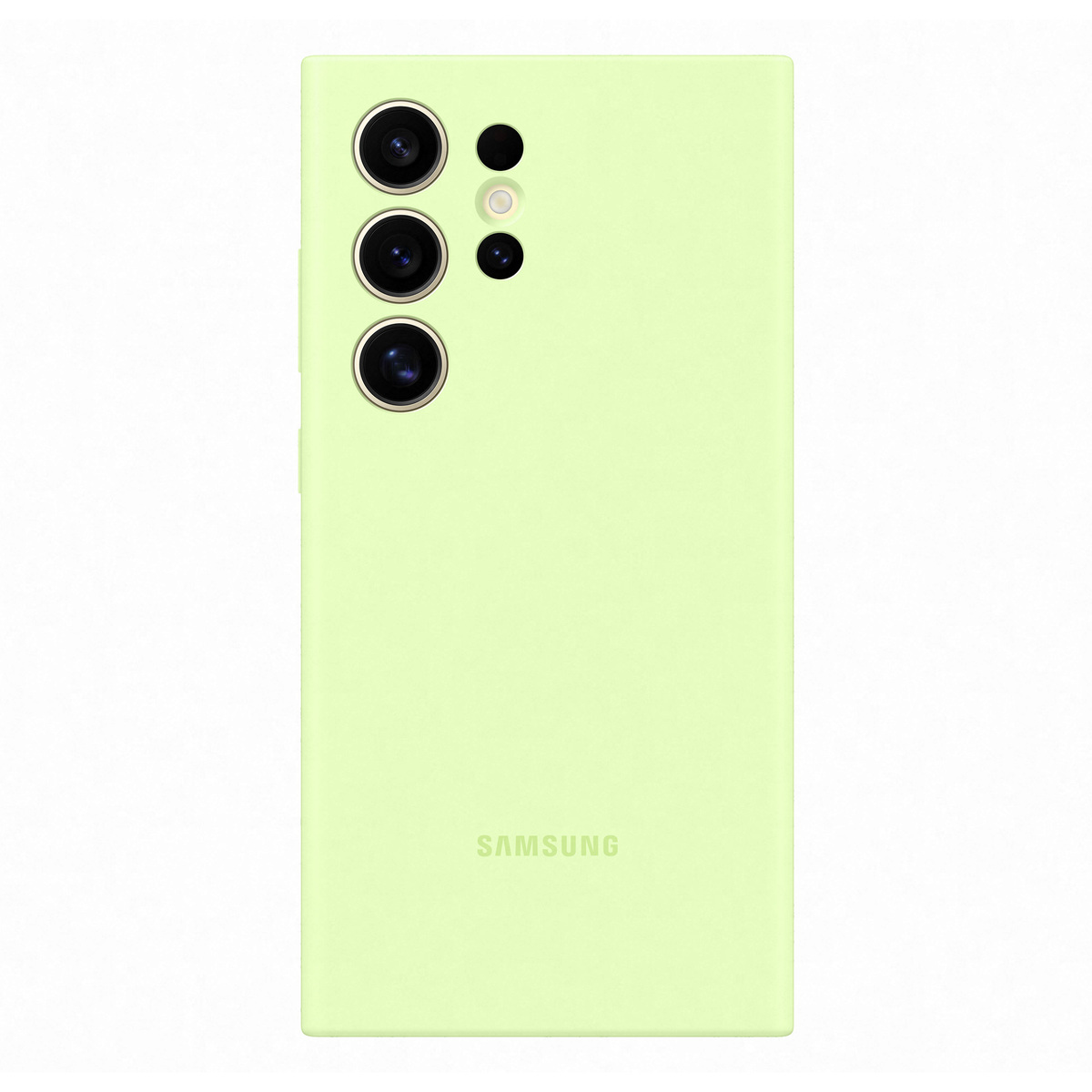 Samsung Galaxy S24 Ultra Silicone Case, Lime, EF-PS928TGEGWW
