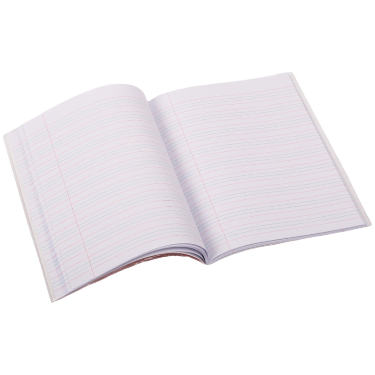Sadaf Notebook Brown Cover Four Line 60 Sheets