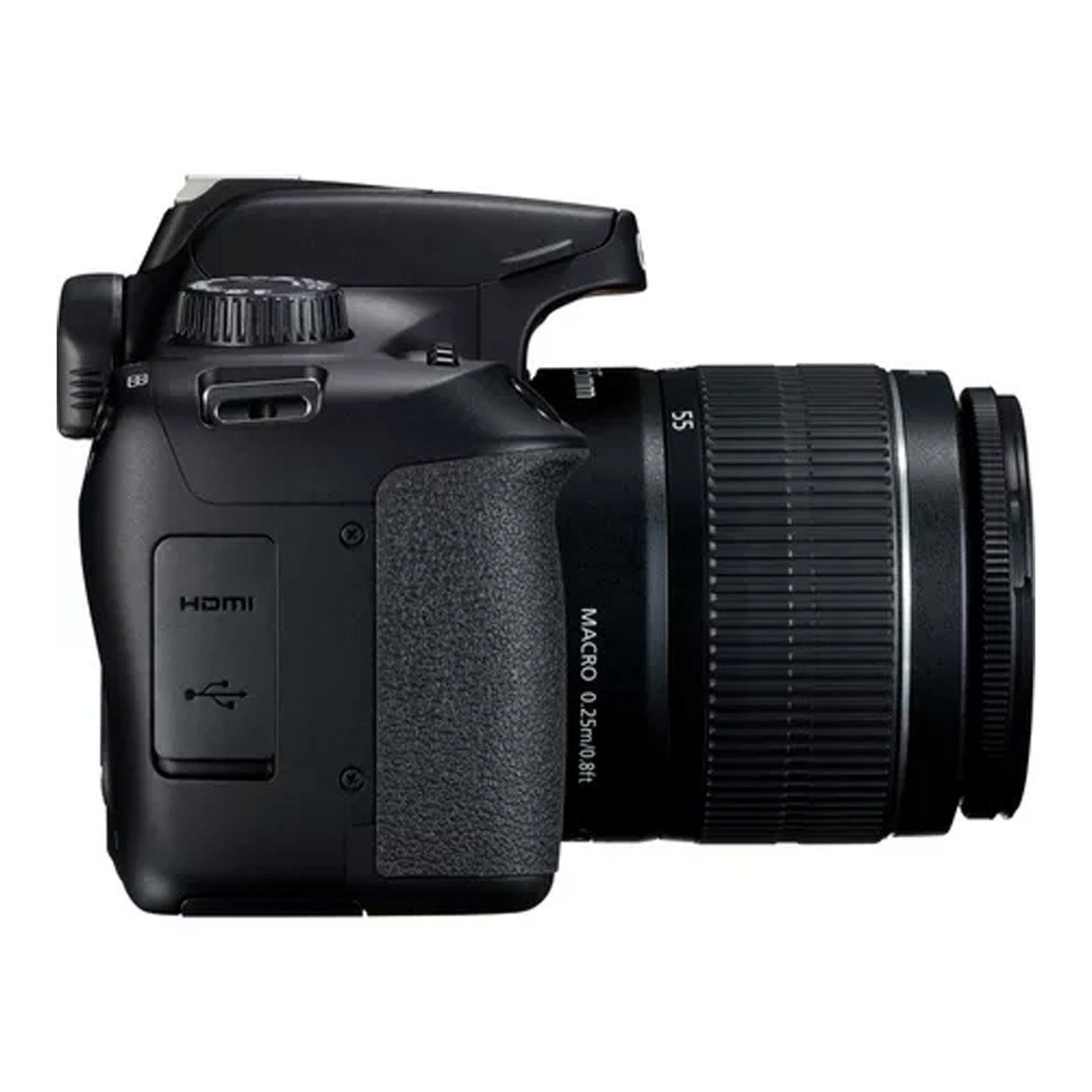 Canon EOS 4000D Body, EF-S 18-55 mm III Lens, Black + Canon IVY REC Outdoor Activity Camera, Assorted Color