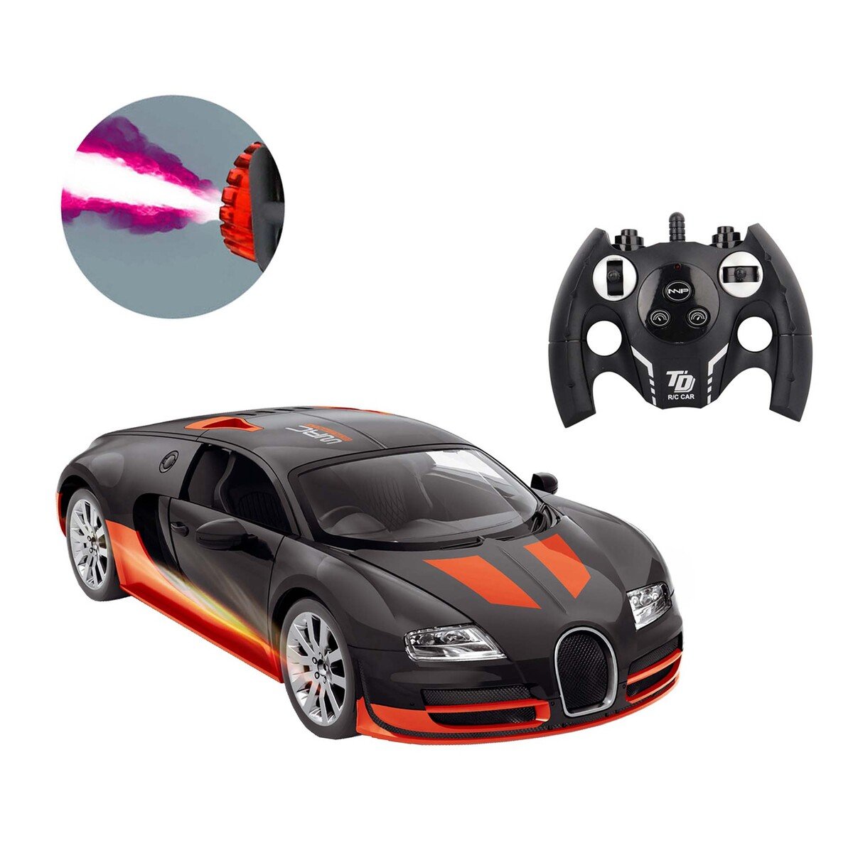 Skid Fusion Remote Control Rechargeable Spray Func Car1:12 5512-4