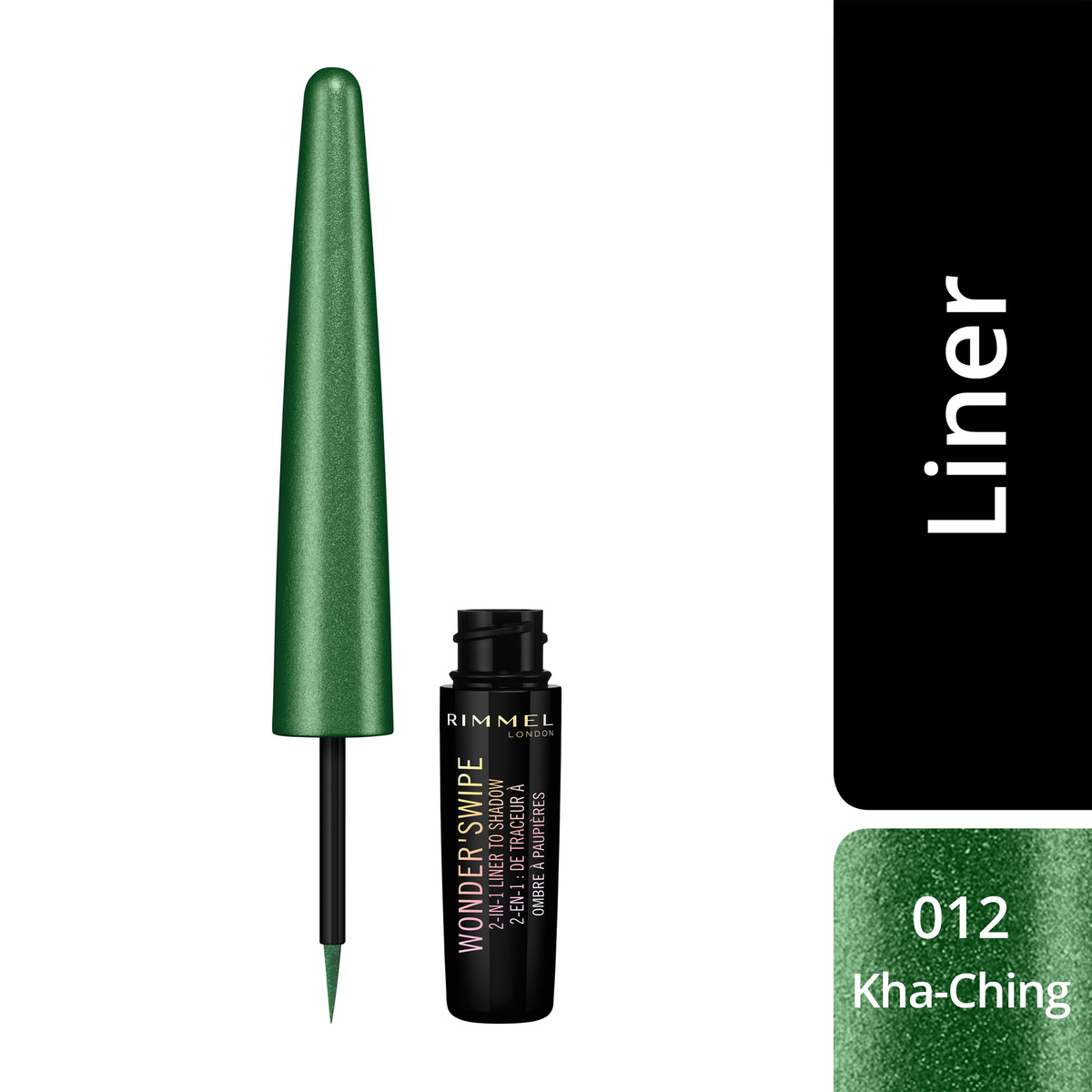 Rimmel London Wonderswipe Eyeshadow to Eyeliner, 12 Kha-Ching, 1.7 ml