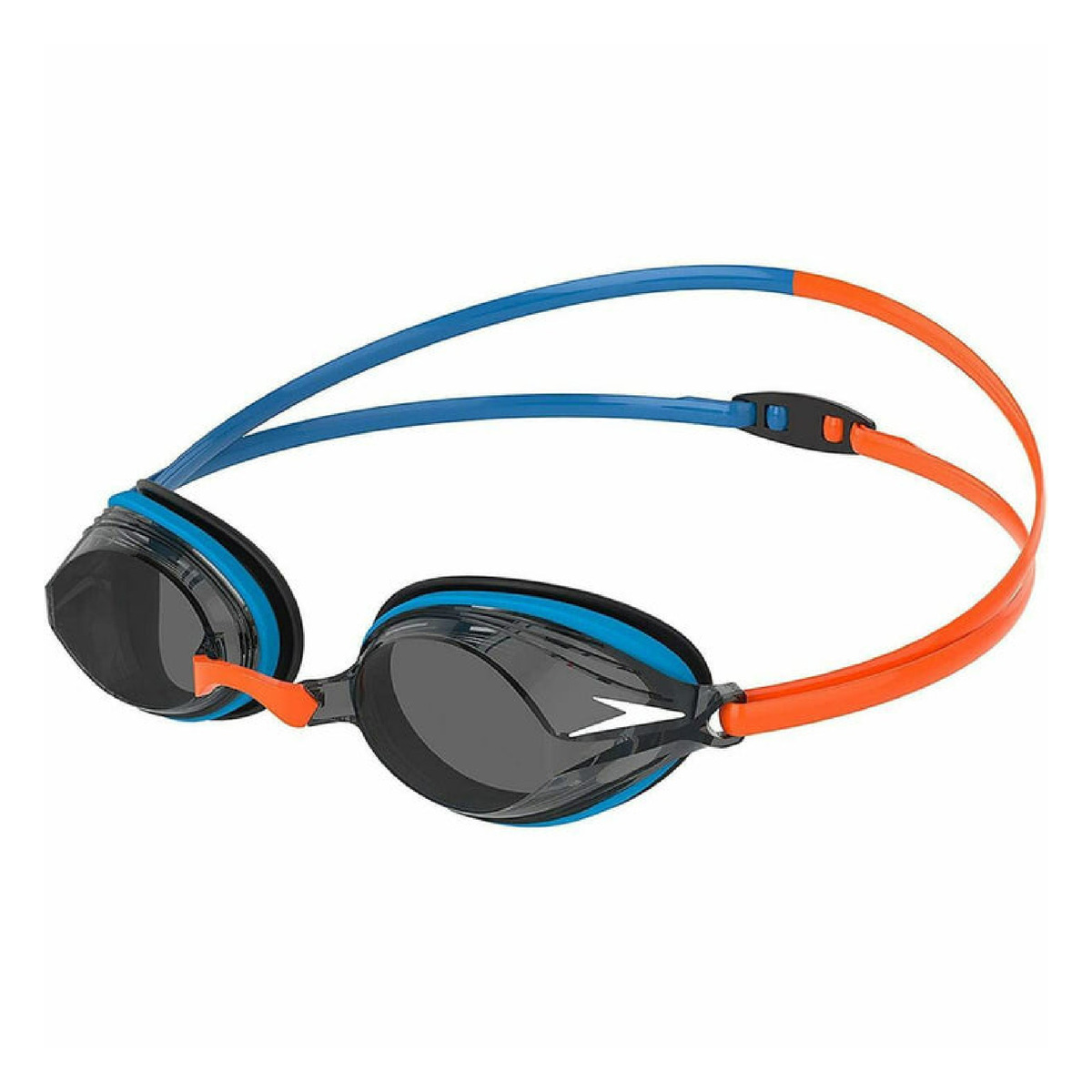 سبيدو نظارات السباحة للبالغين ، برتقالي / أزرق ، 8-11322G792
