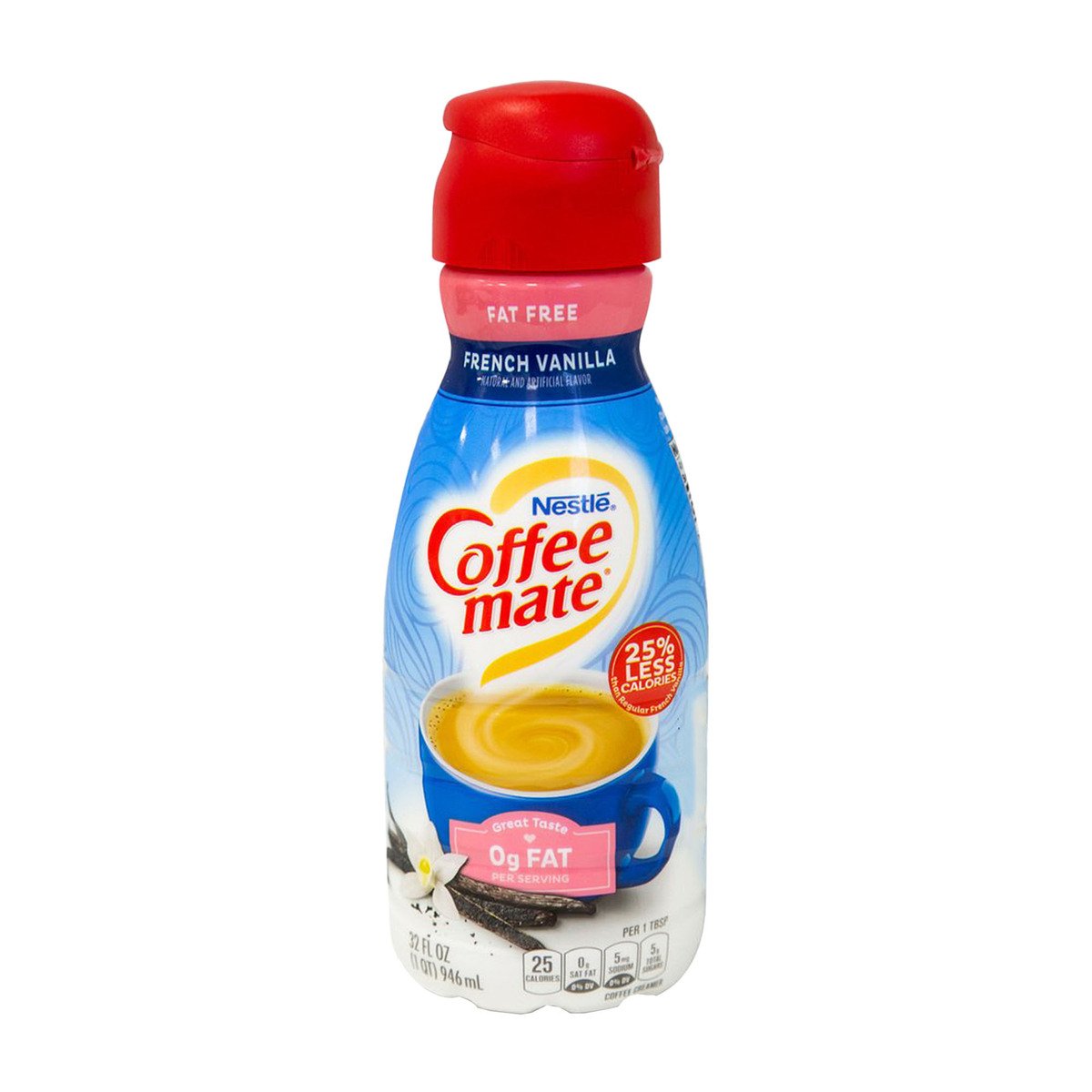 Nestle Coffeemate French Vanilla Fat Free 946 ml
