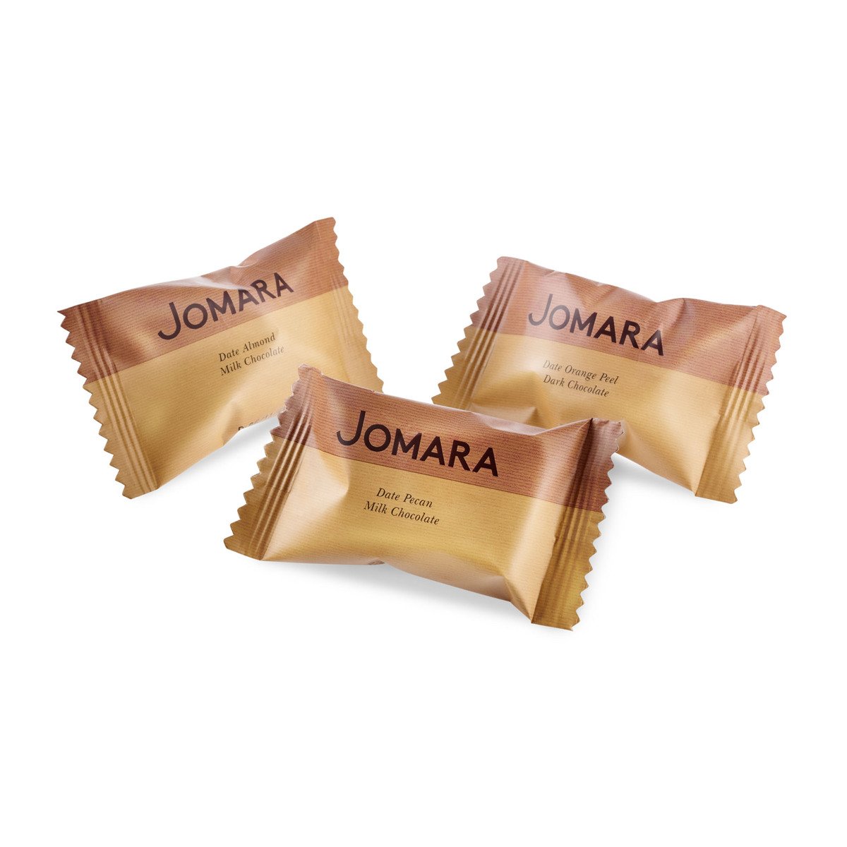 Jomara Assorted Date Chocolate Pouch, 180 g