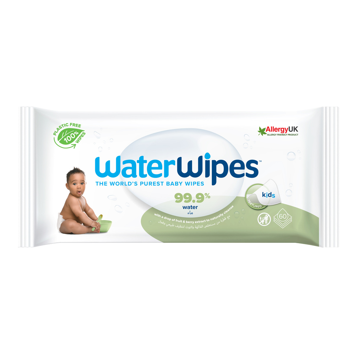 Water Wipes Soapberry Extract Baby Wipes 60pcs Online at Best Price, Baby  Wipes