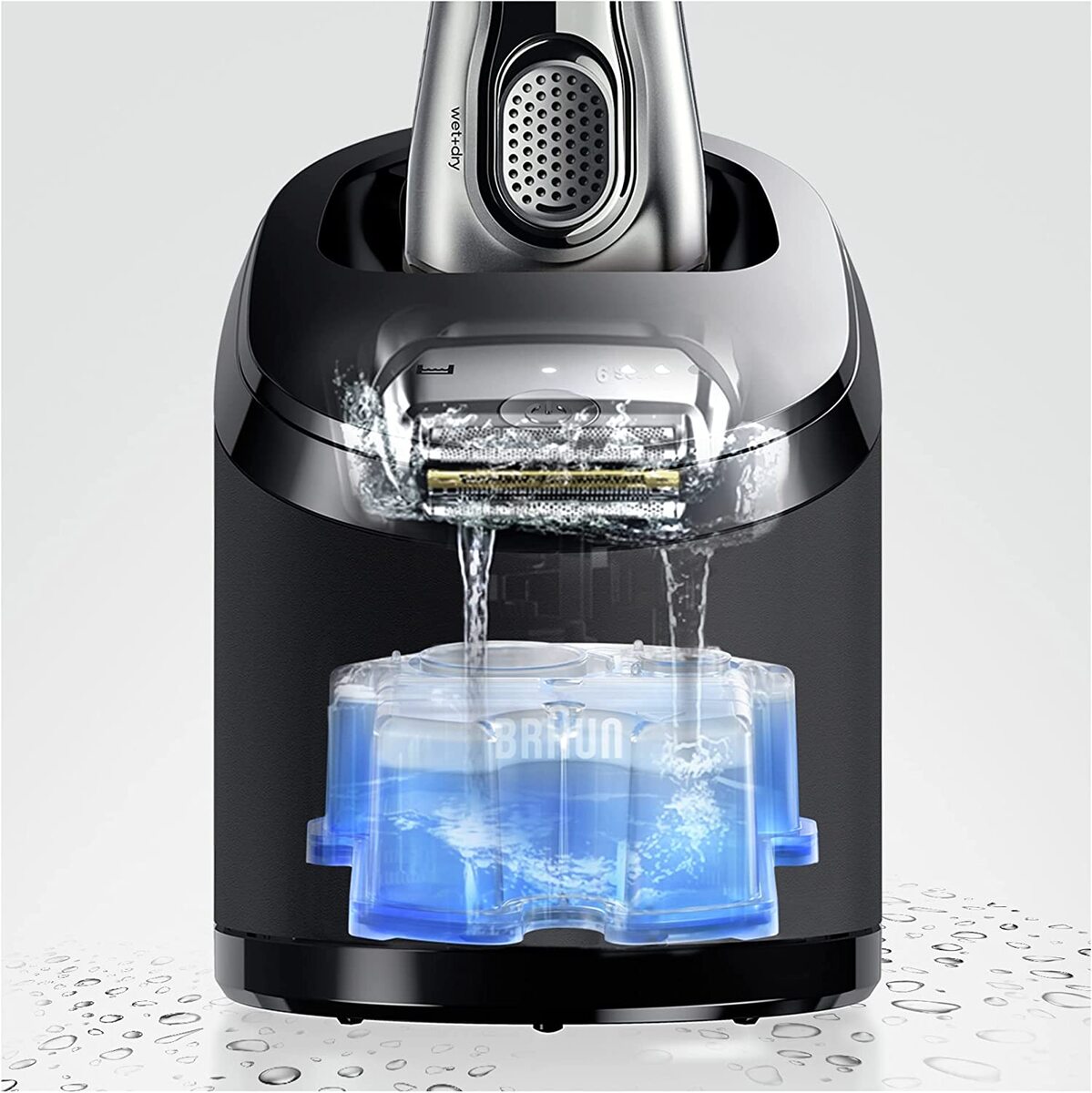 Braun Clean & Renew & Refresh Cartridge Ccr 2 For All Braun Shavers With Clean & Charge System