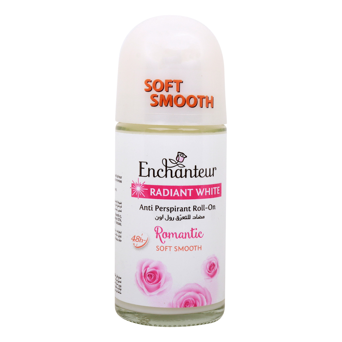 Enchanteur Romantic Soft Smooth Anti-Perspirant Roll-On, 50 ml