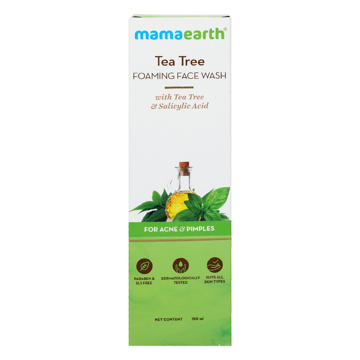 Mamaearth Tea Tree & Salicylic Acid Foaming Face Wash 150 ml