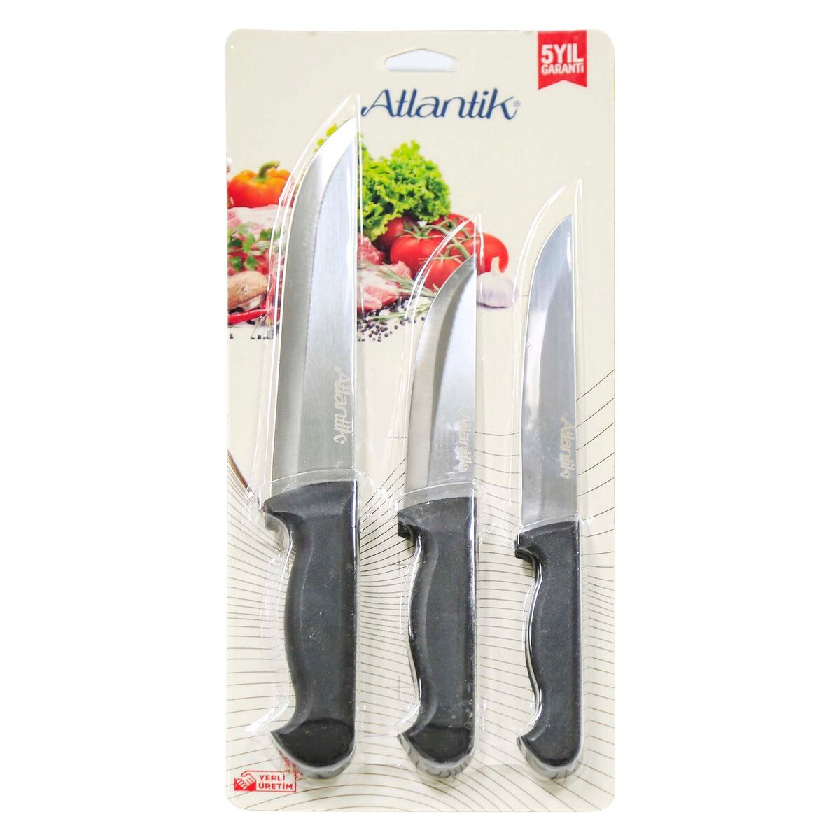 Pirge Stainless Steel Knife Set 3pcs 61056