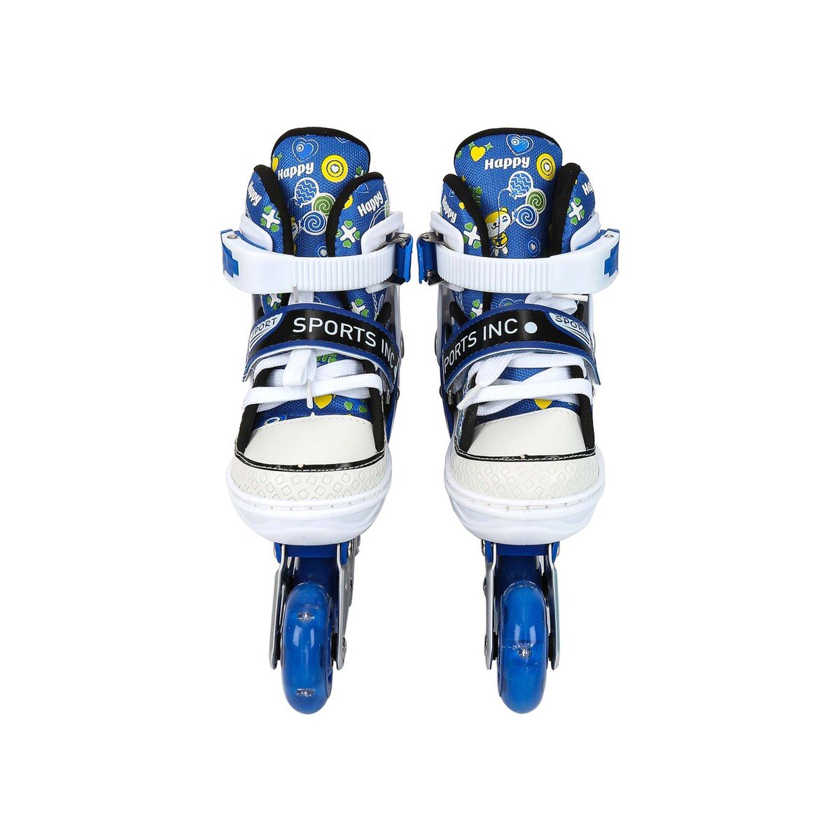 Sports Inc Inline Skate Shoe, 129B, Assorted Colors, Medium, Size 34-38