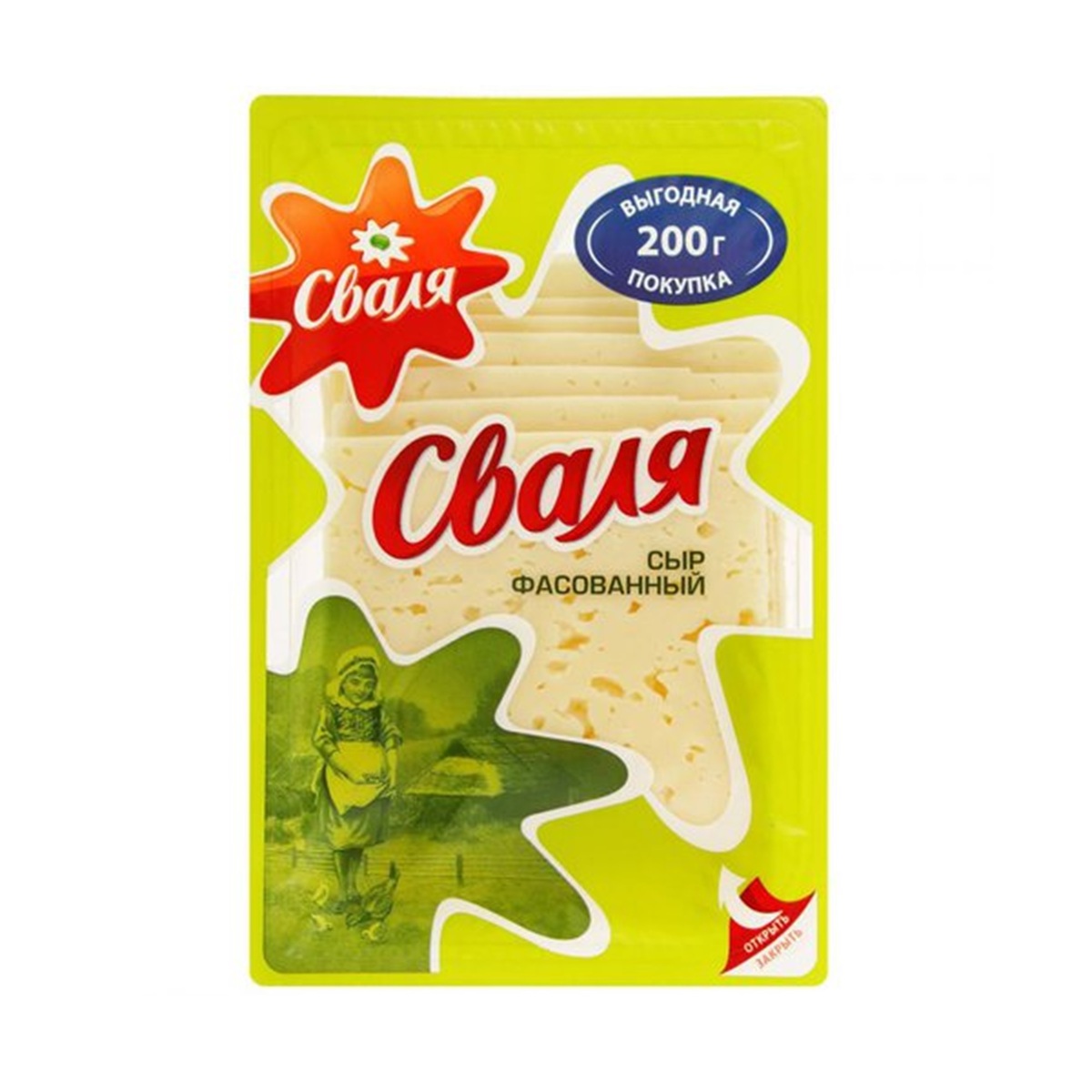 Svalya Semi Hard Tilsit Cheese 200 g